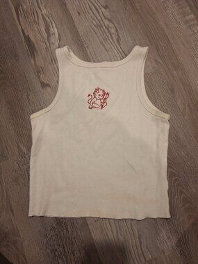 John Galt Brandy Melville Devil Tank Top